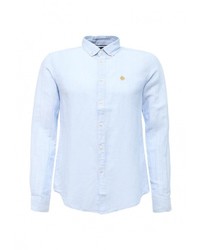 Мужская голубая рубашка с длинным рукавом от SPRINGFIELD