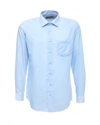 Мужская голубая рубашка с длинным рукавом от STENSER