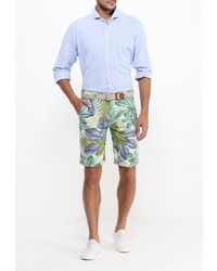 Мужская голубая рубашка с длинным рукавом от Strellson