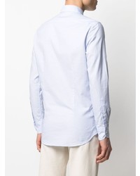 Мужская голубая рубашка с длинным рукавом от Glanshirt