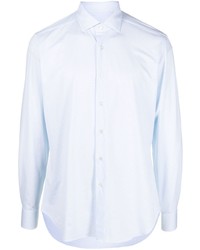 Мужская голубая рубашка с длинным рукавом от Xacus
