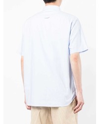 Мужская голубая рубашка с коротким рукавом от Chocoolate