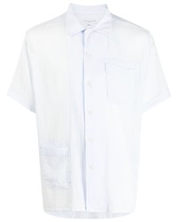 Мужская голубая рубашка с коротким рукавом от Engineered Garments