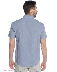 Мужская голубая рубашка с коротким рукавом от FiNN FLARE