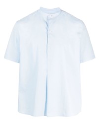 Мужская голубая рубашка с коротким рукавом от FURSAC