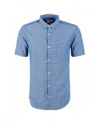Мужская голубая рубашка с коротким рукавом от Q/S designed by