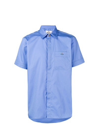 Мужская голубая рубашка с коротким рукавом от Vivienne Westwood