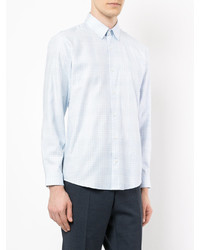 Мужская голубая рубашка от Cerruti