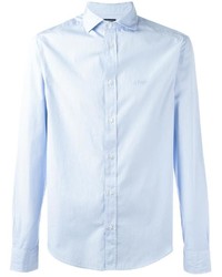 Мужская голубая рубашка от Armani Jeans