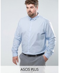 Мужская голубая рубашка от Asos