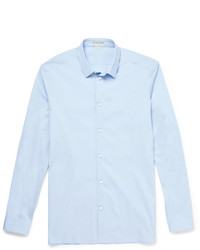 Мужская голубая рубашка от Balenciaga