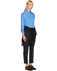 Женская голубая рубашка от Jil Sander Navy