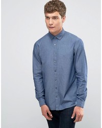 Мужская голубая рубашка от Calvin Klein