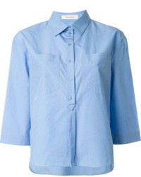 Женская голубая рубашка от Cédric Charlier