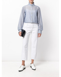 Женская голубая рубашка от Vanessa Bruno