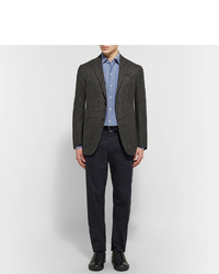 Мужская голубая рубашка от Loro Piana