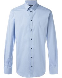 Мужская голубая рубашка от Dolce & Gabbana
