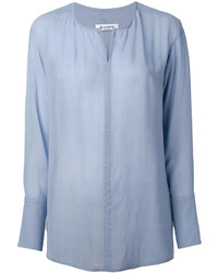 Женская голубая рубашка от Dondup