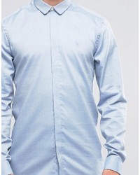 Мужская голубая рубашка от Minimum