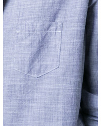 Женская голубая рубашка от Frank And Eileen