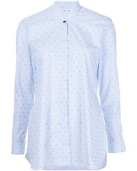 Женская голубая рубашка от Helmut Lang