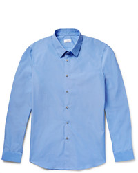 Мужская голубая рубашка от Jil Sander