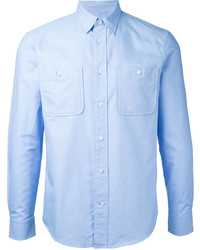 Мужская голубая рубашка от Kent & Curwen