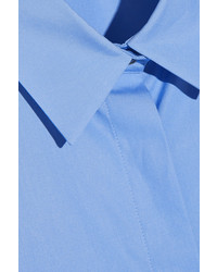 Женская голубая рубашка от Jil Sander