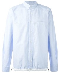 Мужская голубая рубашка от Sacai