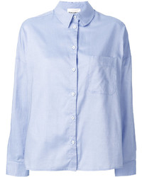 Женская голубая рубашка от Semi-Couture
