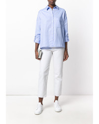 Женская голубая рубашка от Semi-Couture