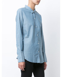 Женская голубая рубашка от Nili Lotan