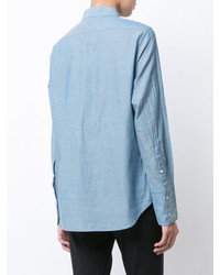 Женская голубая рубашка от Nili Lotan