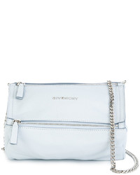Голубая сумка через плечо от Givenchy