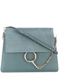 Женская голубая сумка от Chloé