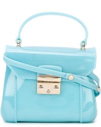 Женская голубая сумка от Furla