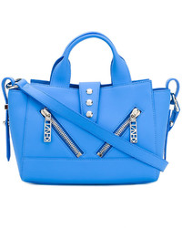 Женская голубая сумка от Kenzo