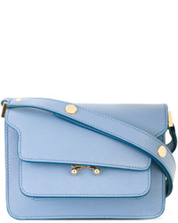 Женская голубая сумка от Marni