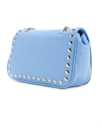 Женская голубая сумка от Love Moschino