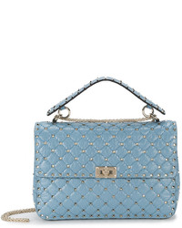 Женская голубая сумка от Valentino