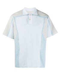 Мужская голубая футболка-поло с принтом от Jacquemus
