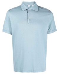 Мужская голубая футболка-поло от Aspesi