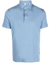 Мужская голубая футболка-поло от Aspesi