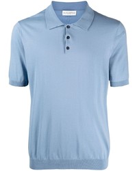Мужская голубая футболка-поло от Ballantyne