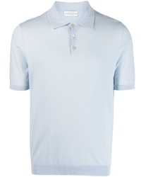 Мужская голубая футболка-поло от Ballantyne