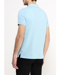 Мужская голубая футболка-поло от Baon