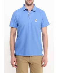 Мужская голубая футболка-поло от Best Mountain