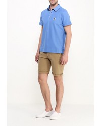 Мужская голубая футболка-поло от Best Mountain