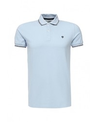 Мужская голубая футболка-поло от Celio