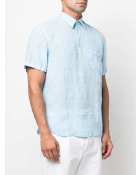 Мужская голубая футболка-поло от Costumein